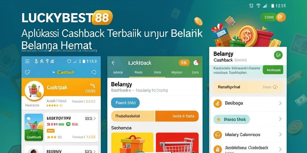 Tampilan antarmuka LUCKYBEST88 dengan fitur Cashback yang mudah digunakan.